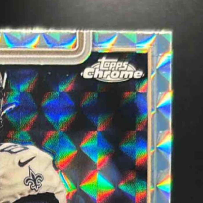 2025 Topps Chrome Tyler Shough Geometric Refractor #398 RC New Orleans Saints - Sports Cards