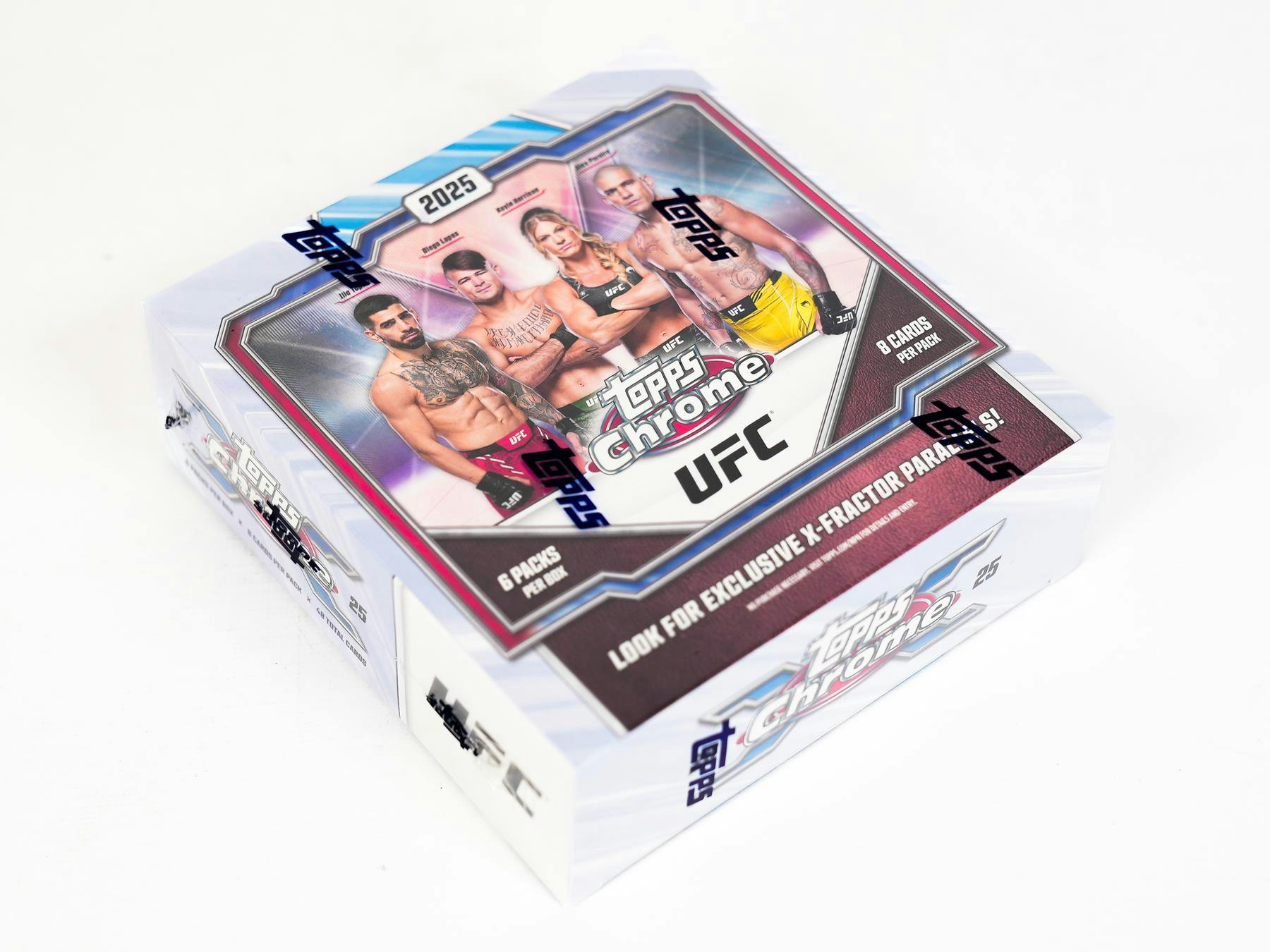 2025 Topps Chrome UFC Mega Box (10 X-Fractors) - Trading Cards