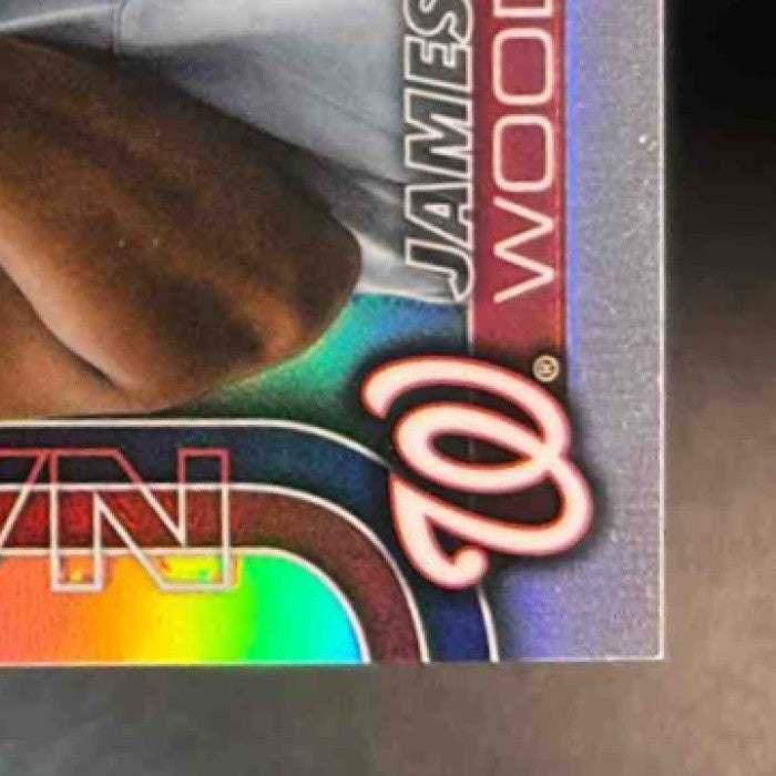 2025 Topps Chrome Update James Wood Image Variation #USC95 RC SSP Nationals - Sports Cards
