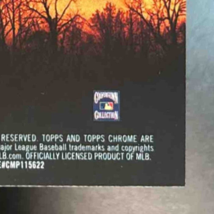 2025 Topps Chrome Update Ken Griffey Jr. Night Terrors #NT-7 Cincinnati Reds - Sports Cards