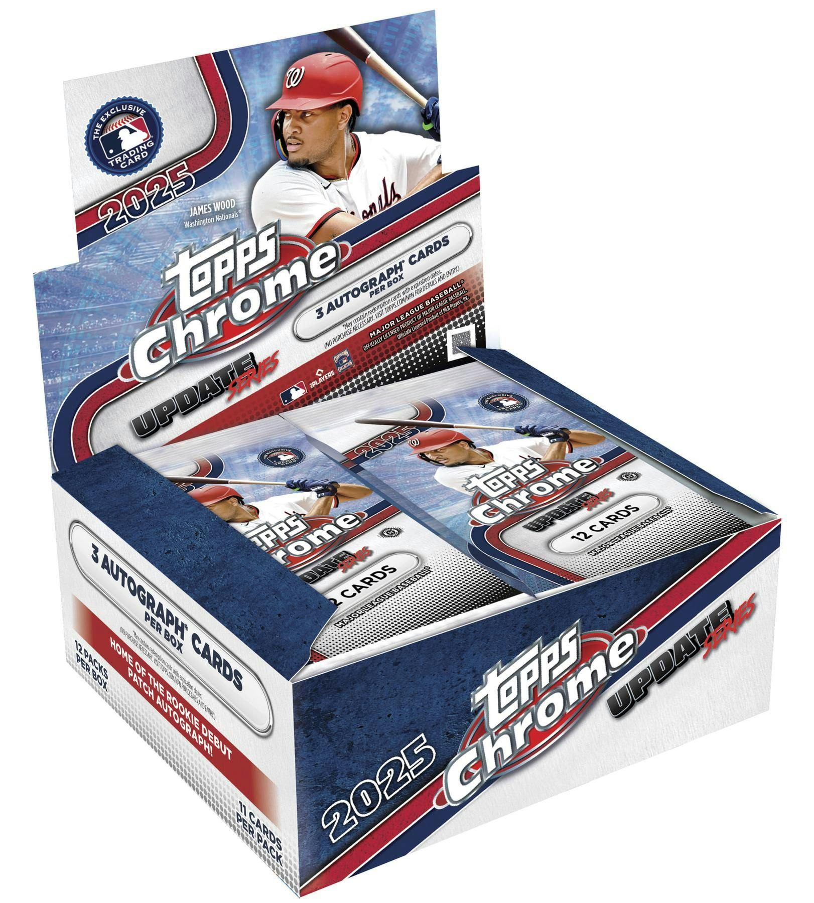 2025 Topps Chrome Update Series Baseball Hobby Jumbo Box (3 Autos) Dec 10th (Alter Ego Super Heroes) - MLB Hobby Box