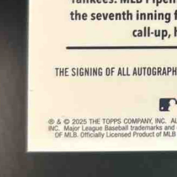 2025 Topps Chrome Update Trey Sweeney Auto Purple Speckle /299 RC Detroit Tigers - Sports Cards