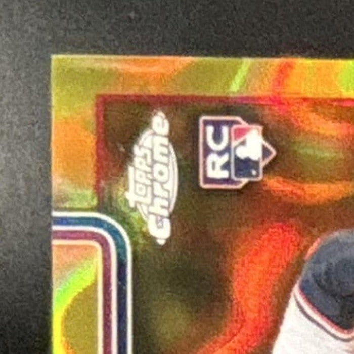 2025 Topps Chrome Update Zebby Matthews Lava Lamp Auto Gold/Orange /85 RC Twins - Sports Cards