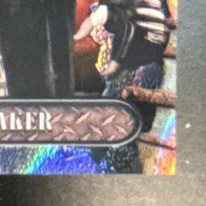 2025 Topps Chrome WWE x Cactus Jack Undertaker Blue Sonar /125 #40 - Sports Cards
