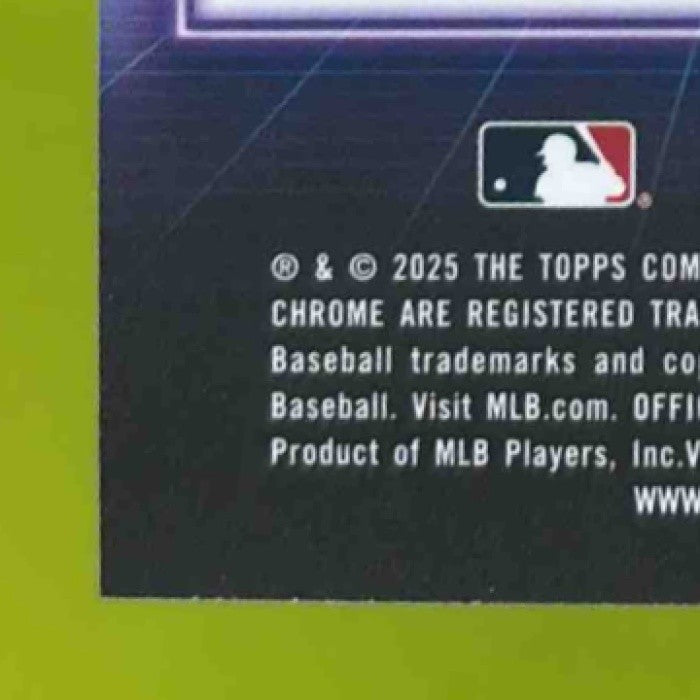 2025 Topps Cosmic Chrome Ben Rice Ultraviolet Beam #UB-12 RC New York Yankees - Sports Cards