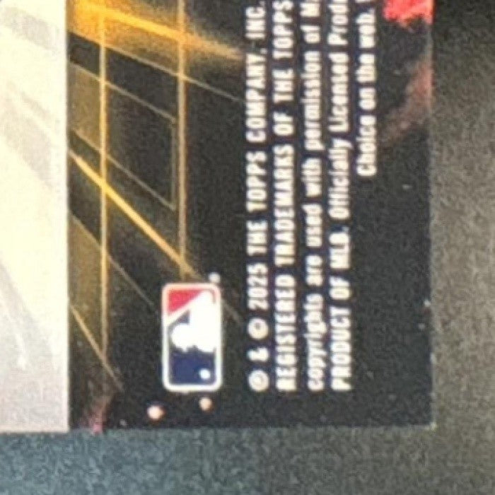 2025 Topps Cosmic Chrome James Wood Planetary Pursuit