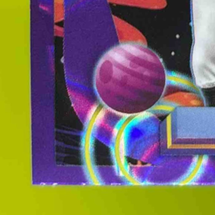 2025 Topps Cosmic Chrome Paul Skenes Purple Nebula Refractor 64/150 #100 Pirates - Sports Cards