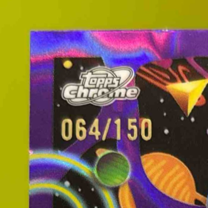 2025 Topps Cosmic Chrome Paul Skenes Purple Nebula Refractor 64/150 #100 Pirates - Sports Cards