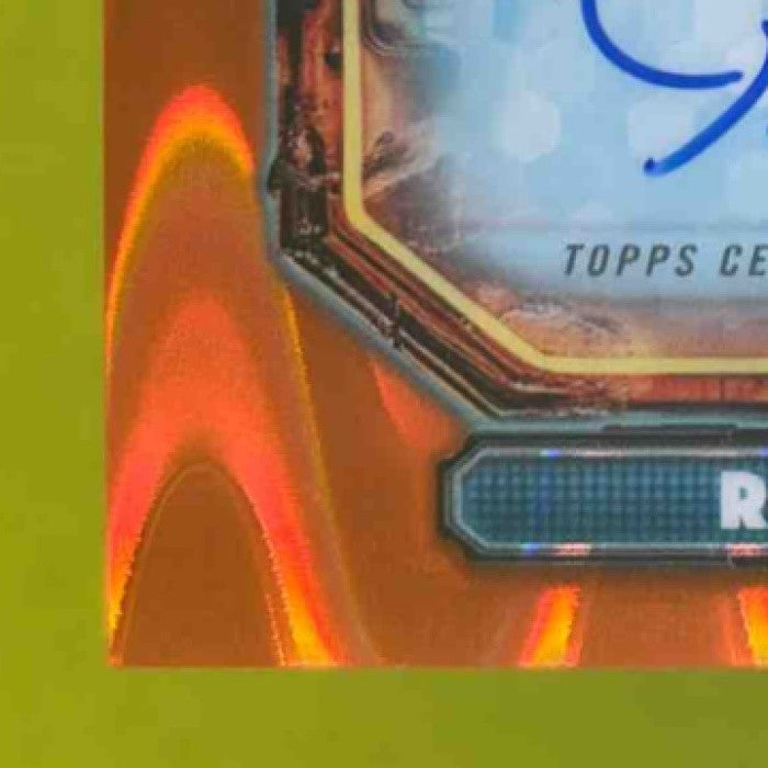 2025 Topps Cosmic Chrome Roki Sasaki Extraterrestrial Talent Auto Orange 1/25 RC - Sports Cards