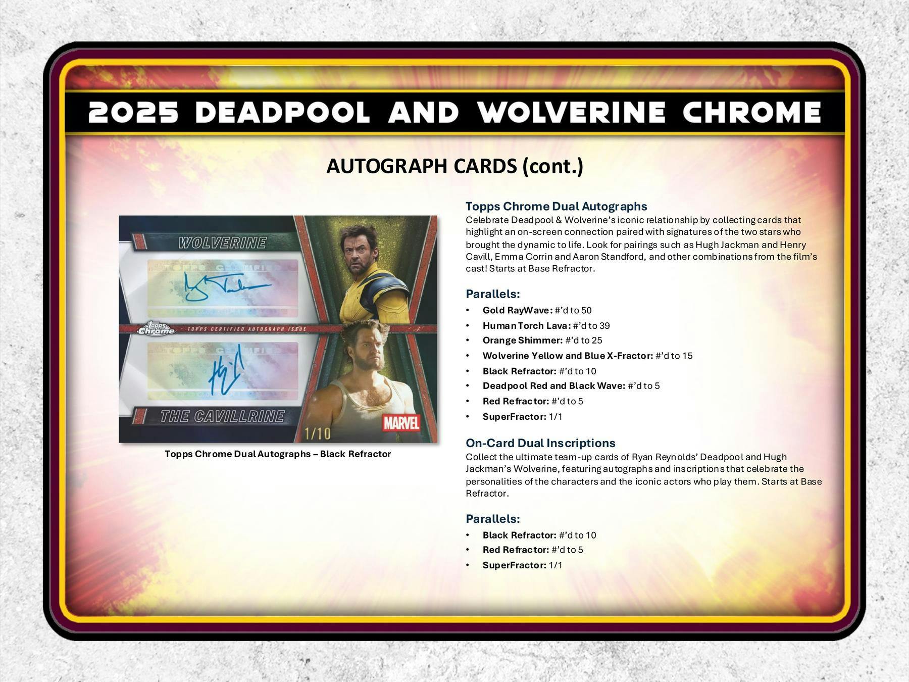 2025 Topps Deadpool Chrome Blaster Box - Trading Cards