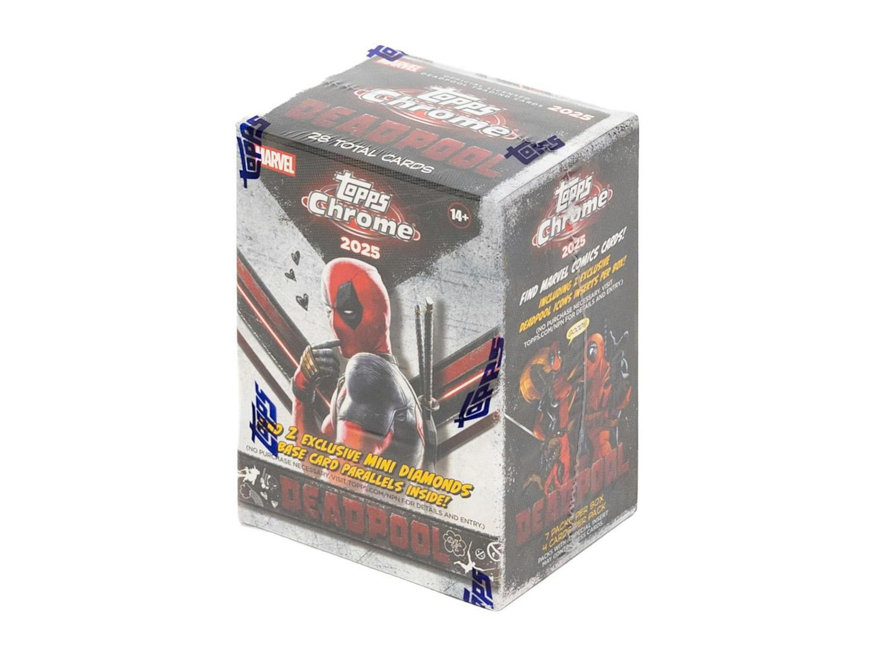 2025 Topps Deadpool Chrome Blaster Box - Trading Cards