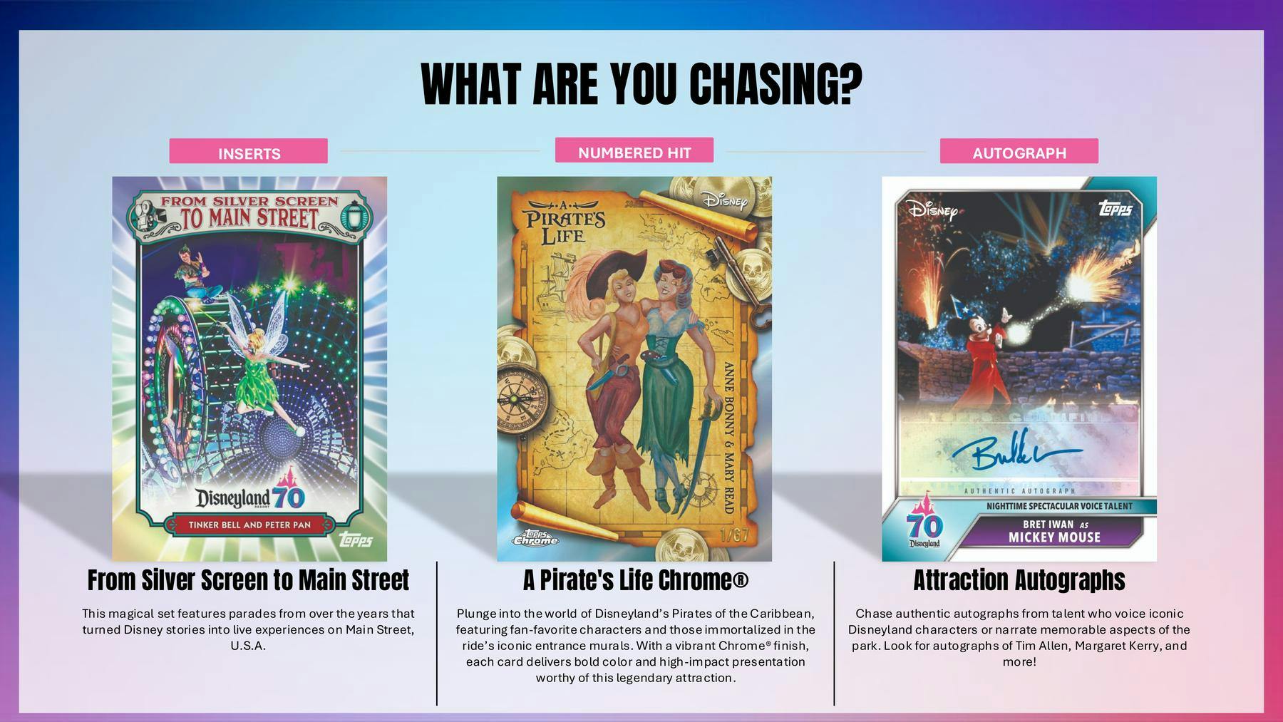 2025 Topps Disneyland 70th Anniversary Blaster Box (Disney) - Trading Cards