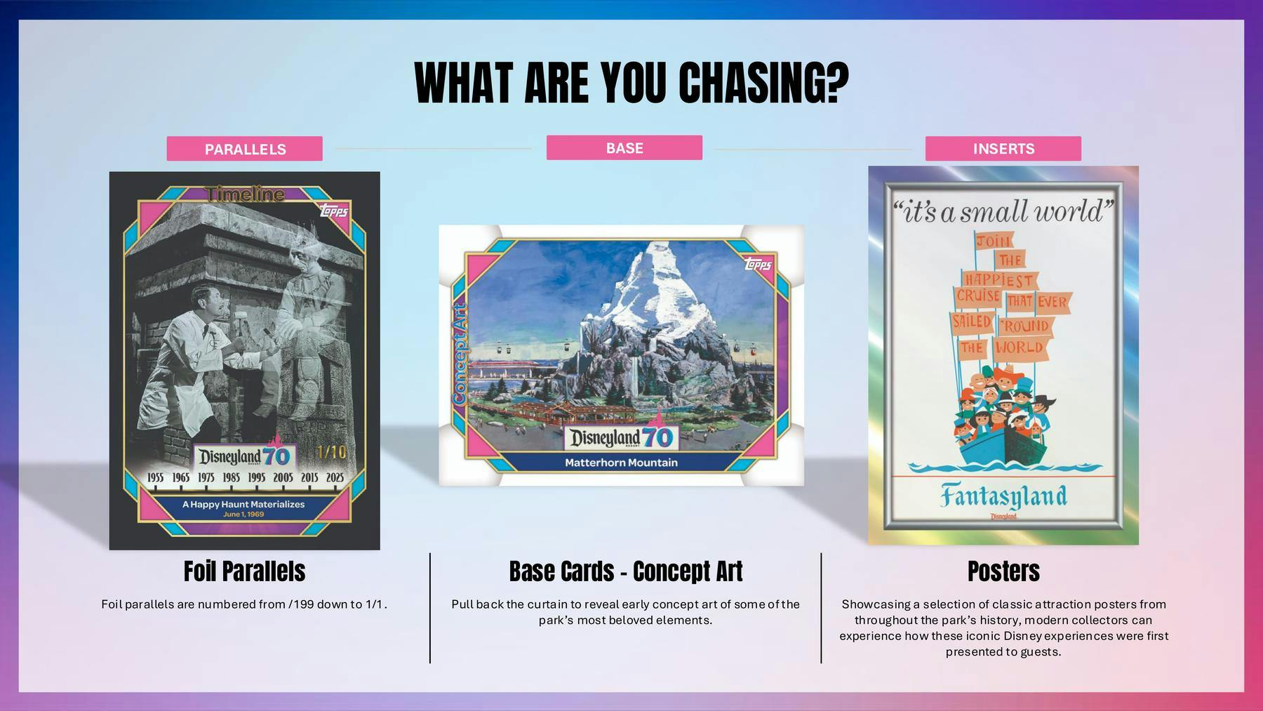 2025 Topps Disneyland 70th Anniversary Blaster Box (Disney) - Trading Cards