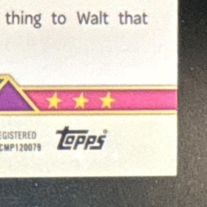 2025 Topps Disneyland 70th Anniversary Walt and Mickey in Engine Timeline /25 - Non-Sports Cards