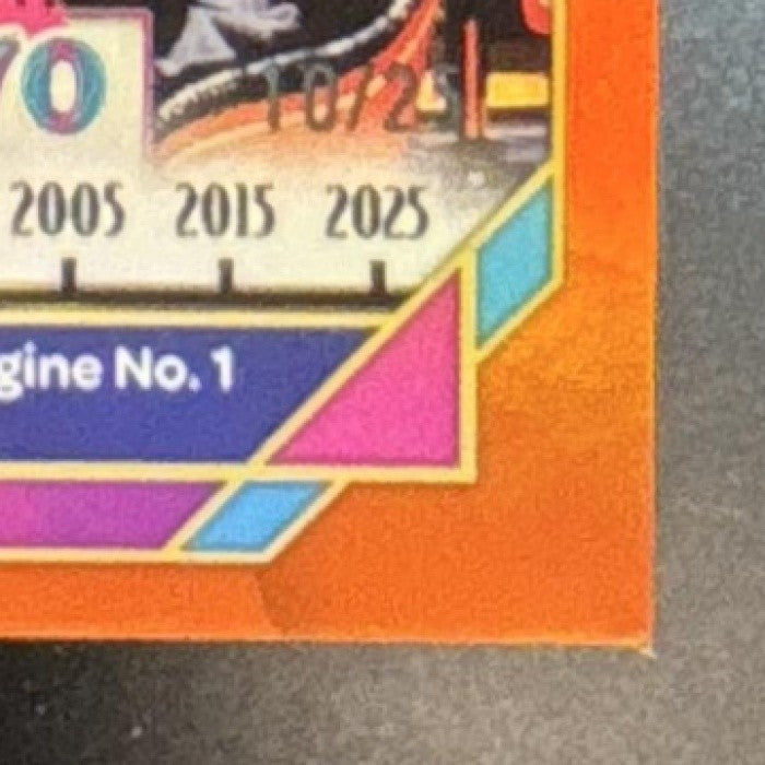 2025 Topps Disneyland 70th Anniversary Walt and Mickey in Engine Timeline /25 - Non-Sports Cards