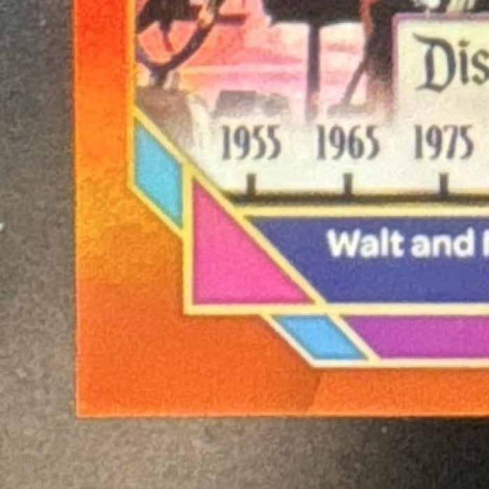 2025 Topps Disneyland 70th Anniversary Walt and Mickey in Engine Timeline /25 - Non-Sports Cards