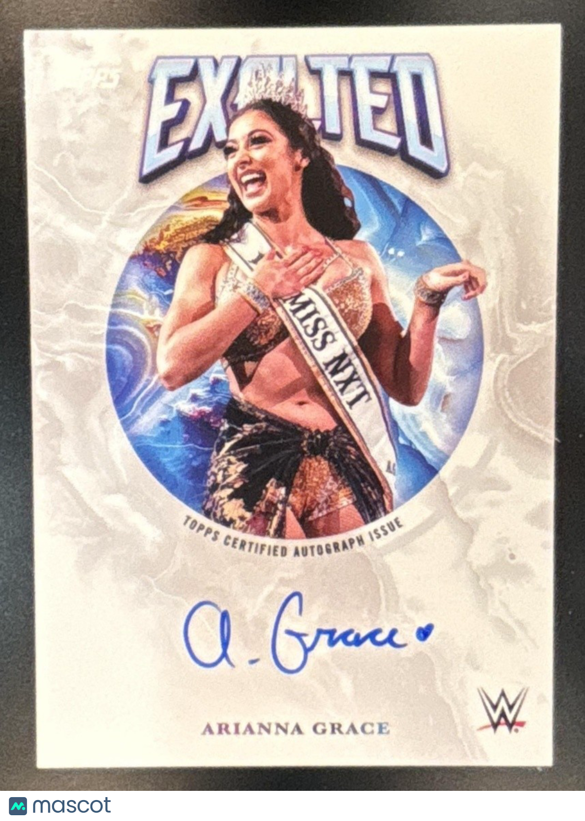 2025 Topps Exalted Arianna Grace Auto #EXA-ARI RC - Sports Cards
