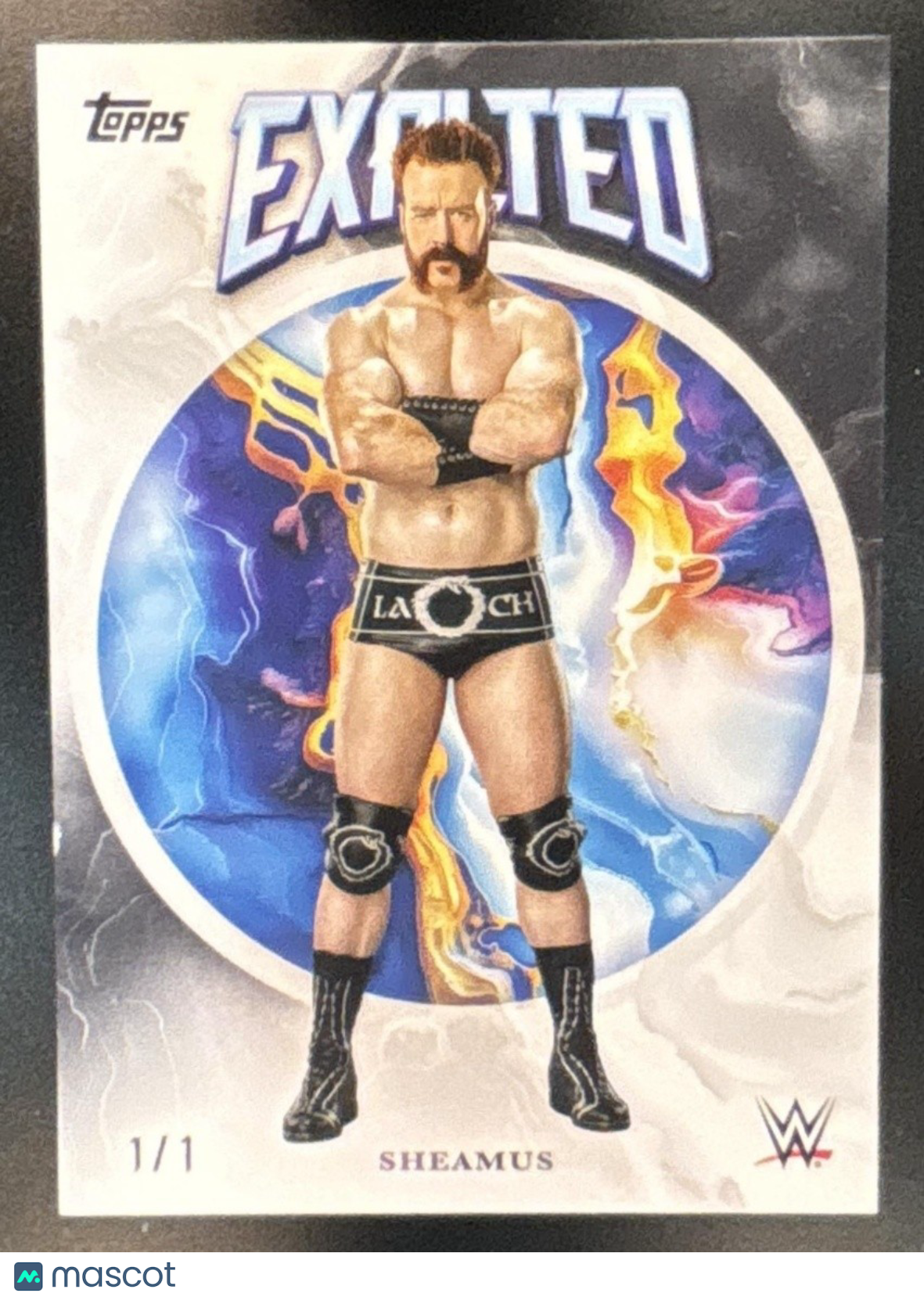 2025 Topps Exalted Sheamus Black 1/1 #50 - Sports Cards