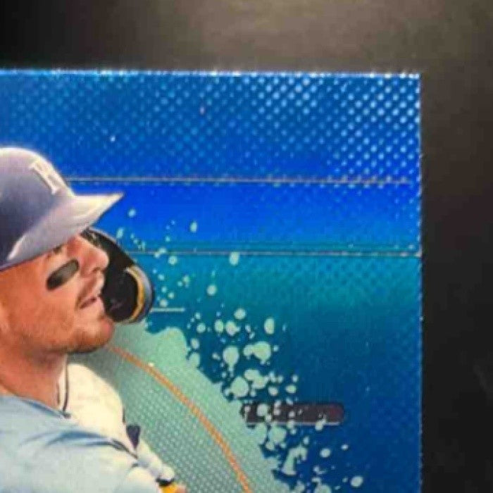 2025 Topps Finest Bobby Witt Jr. Blue Refractor /150 #198 Kansas City Royals - Sports Cards