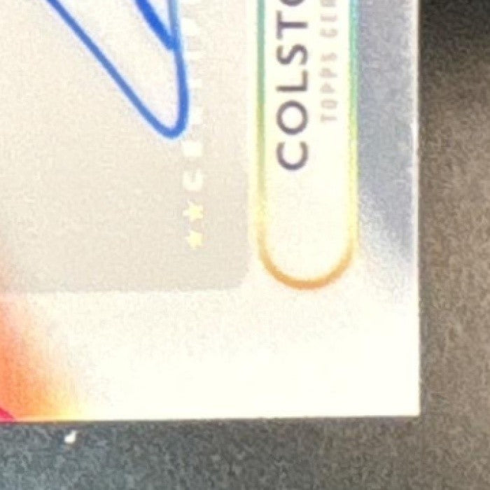 2025 Topps Finest Colston Loveland Rookie Auto #RFA-CL RC Chicago Bears - Sports Cards