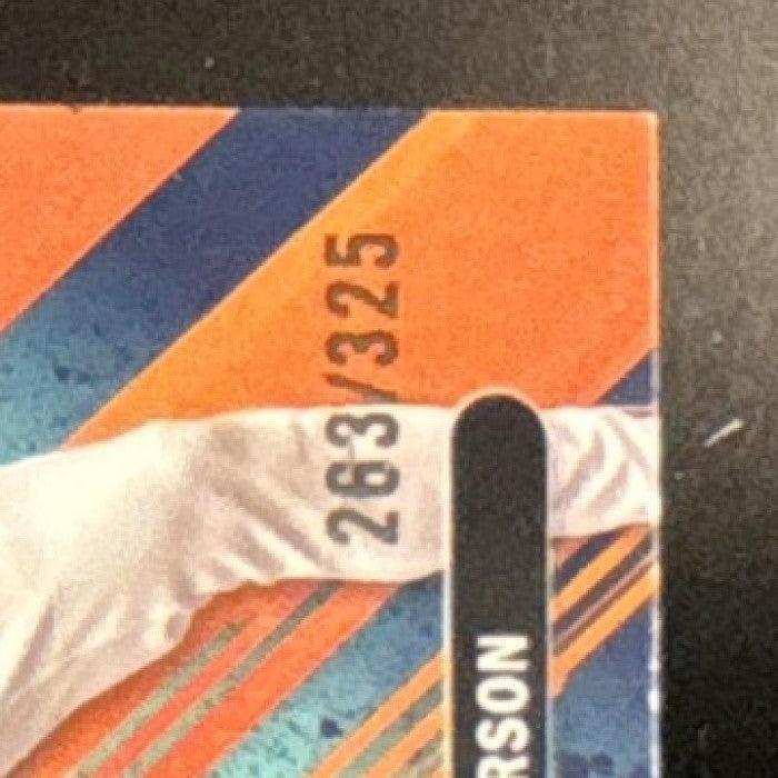 2025 Topps Finest Gunnar Henderson Sky Blue Refractor /325 #5 Baltimore Orioles - Sports Cards