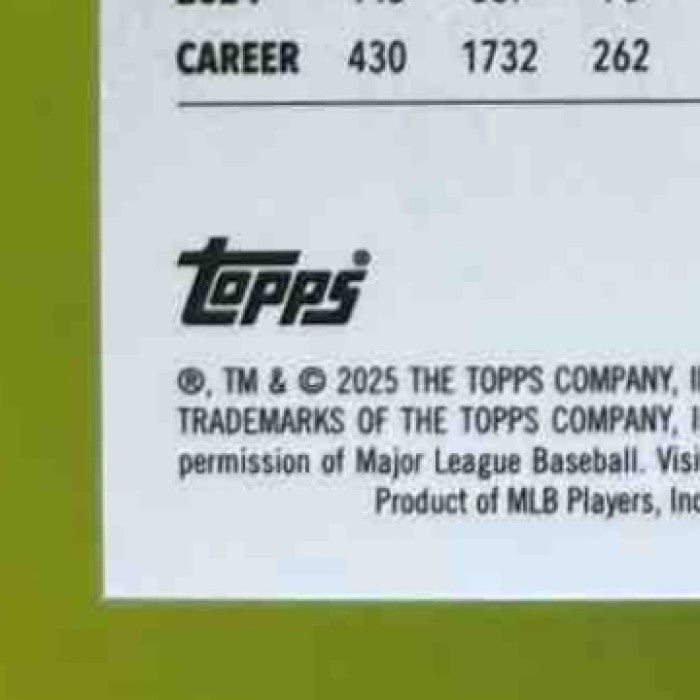 2025 Topps Finest Julio Rodriguez Green Refractor /35 #110 Seattle Mariners - Sports Cards
