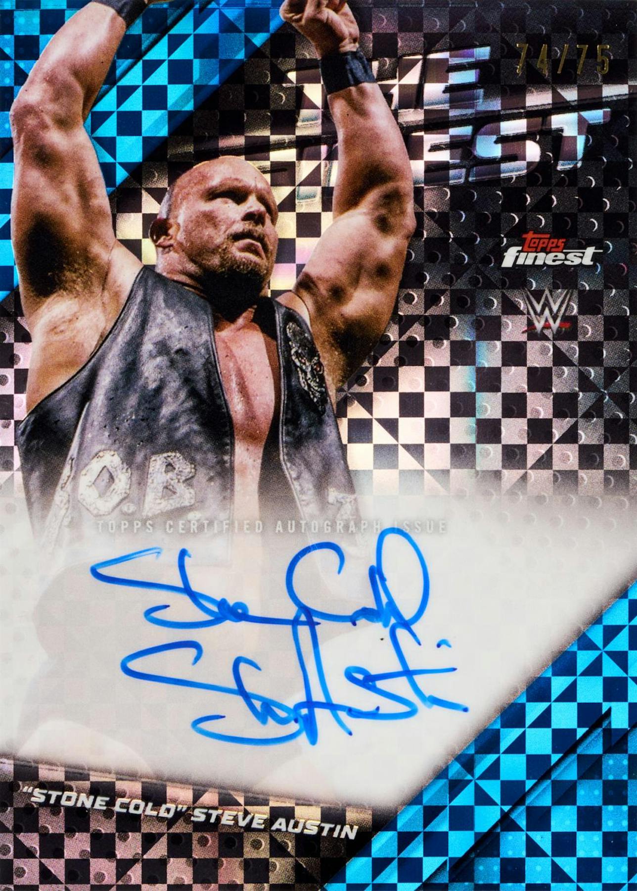 2025 Topps Finest WWE Hobby Box (2 Autos) - Hobby Box