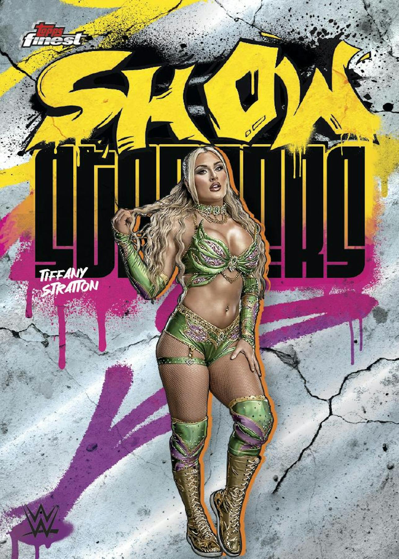 2025 Topps Finest WWE Hobby Box (2 Autos) - Hobby Box