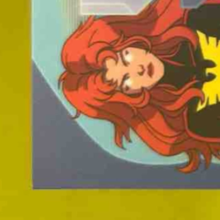 2025 Topps Finest X-Men ’97 Dark Phoenix Orange Refractor /25 #87 - Non-Sports Cards