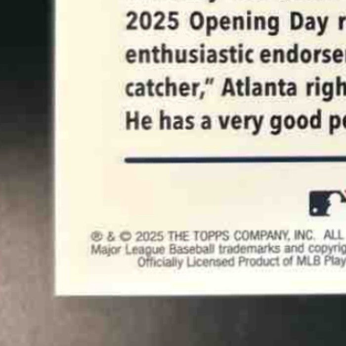2025 Topps Gilded Collection Drake Baldwin RC Cast in Gold /199 Atlanta Braves - Sports Cards