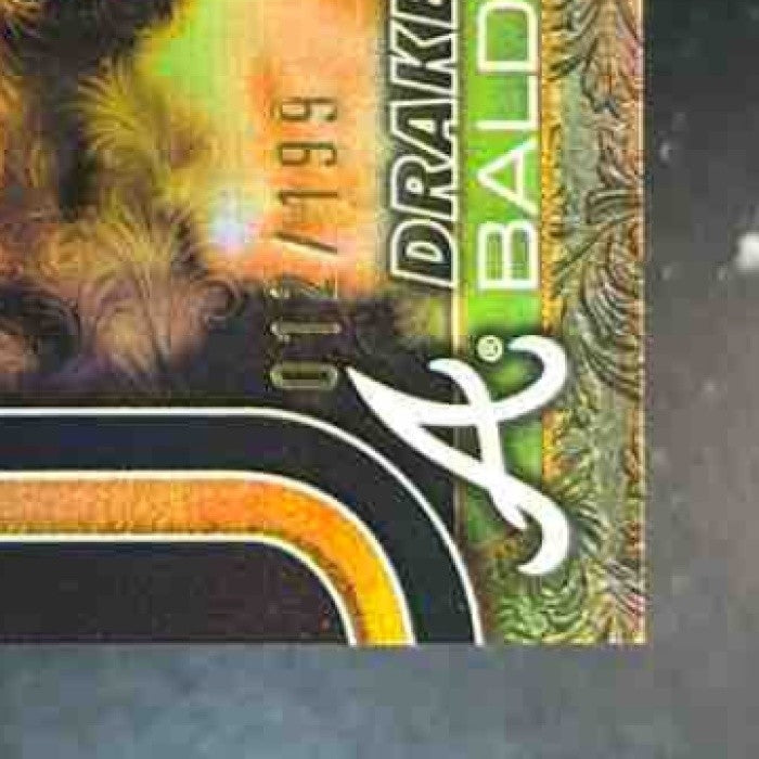 2025 Topps Gilded Collection Drake Baldwin RC Cast in Gold /199 Atlanta Braves - Sports Cards