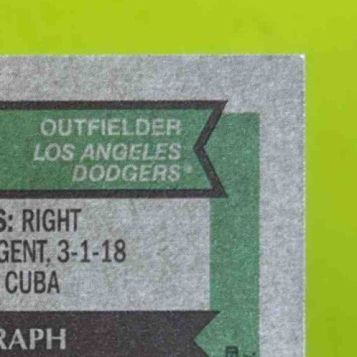 2025 Topps Heritage Andy Pages Real One Auto #ROA APA Los Angeles Dodgers Sports Cards