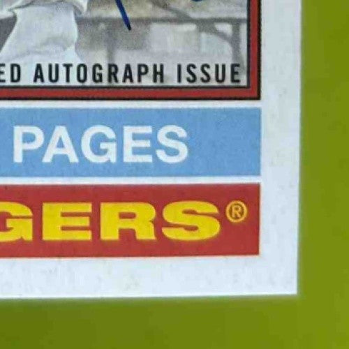 2025 Topps Heritage Andy Pages Real One Auto #ROA APA Los Angeles Dodgers Sports Cards