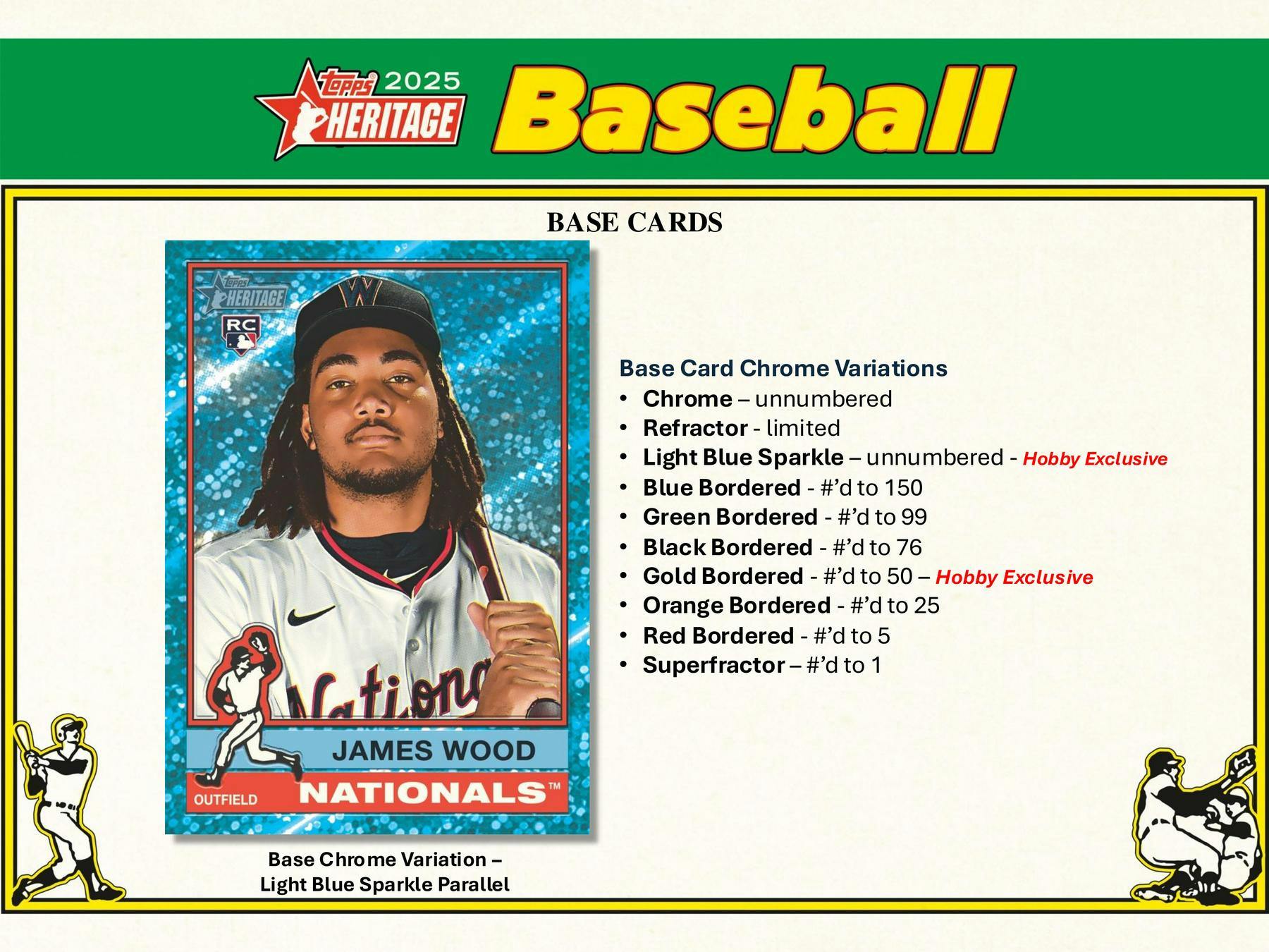 2025 Topps Heritage Baseball Hobby Box (1 Auto or Relic) - MLB hobby