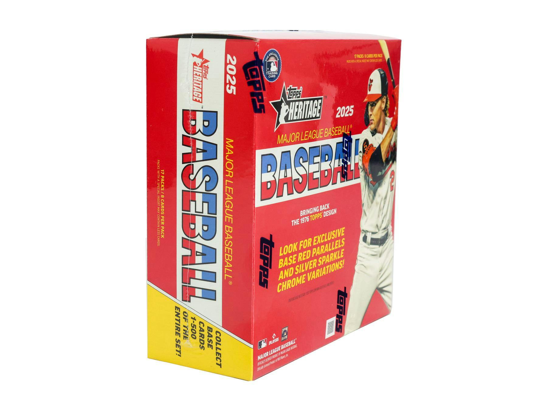 2025 Topps Heritage Baseball Mega Box (Red Green Bordered) - MLB hobby