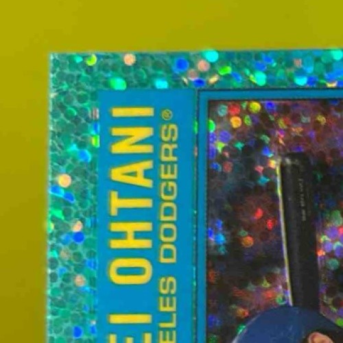 2025 Topps Heritage Shohei Ohtani Chrome Aqua Sparkle Refractor #1 Dodgers - Sports Cards