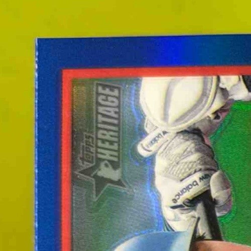 2025 Topps Heritage Shohei Ohtani Chrome Blue Refractor 50/150 #148 LA Dodgers - Sports Cards