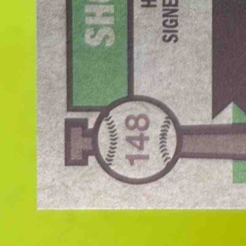 2025 Topps Heritage Shohei Ohtani Chrome Blue Refractor 50/150 #148 LA Dodgers - Sports Cards