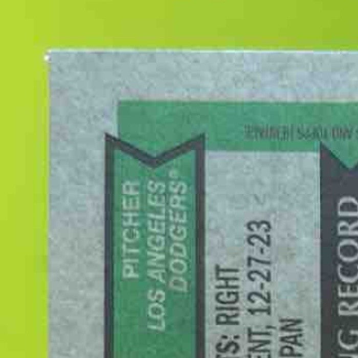 2025 Topps Heritage Yoshinobu Yamamoto Chrome Pink Sparkle #172 Dodgers - Sports Cards