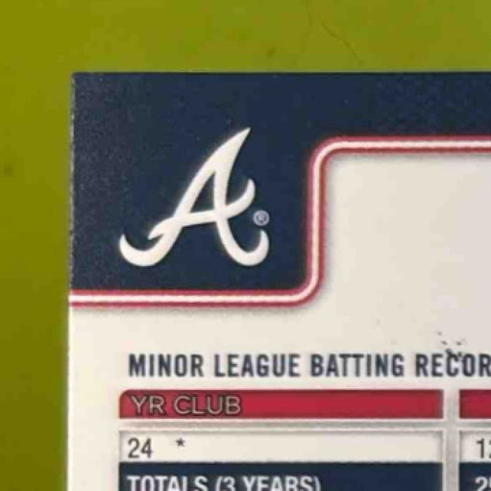 2025 Topps Holiday Drake Baldwin Blue Metallic Glitter #H60 RC Atlanta Braves - Sports Cards