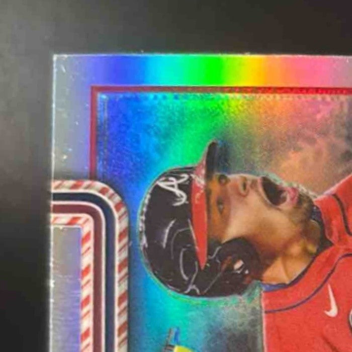 2025 Topps Holiday Drake Baldwin Chrome Refractor /499 #HC60 RC Atlanta Braves - Sports Cards