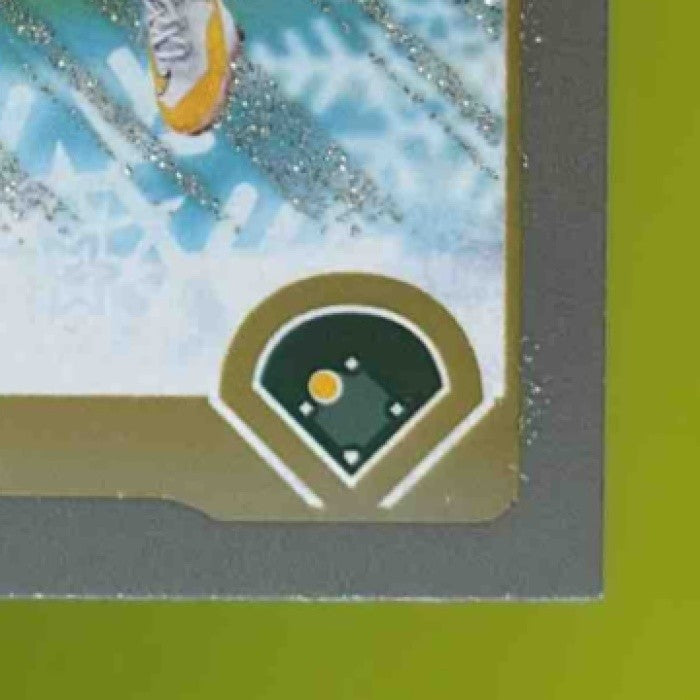 2025 Topps Holiday Jacob Wilson Silver Glitter #H4 RC Athletics - Sports Cards