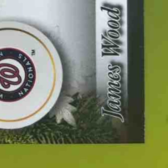 2025 Topps Holiday James Wood Player Relics #PR-JWO MEM Washington Nationals - Sports Cards