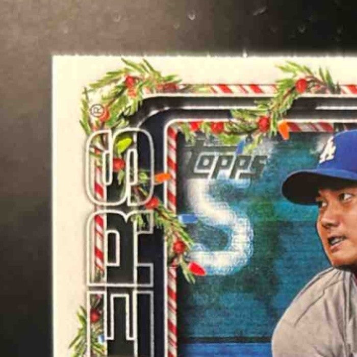 2025 Topps Holiday Shohei Ohtani #H1 Los Angeles Dodgers - Sports Cards