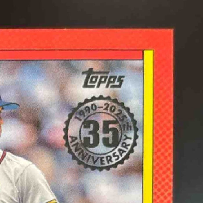 2025 Topps Hurston Waldrep 1990 Baseball Auto Series 1 #90A-HW RC Atlanta Braves - Sports Cards