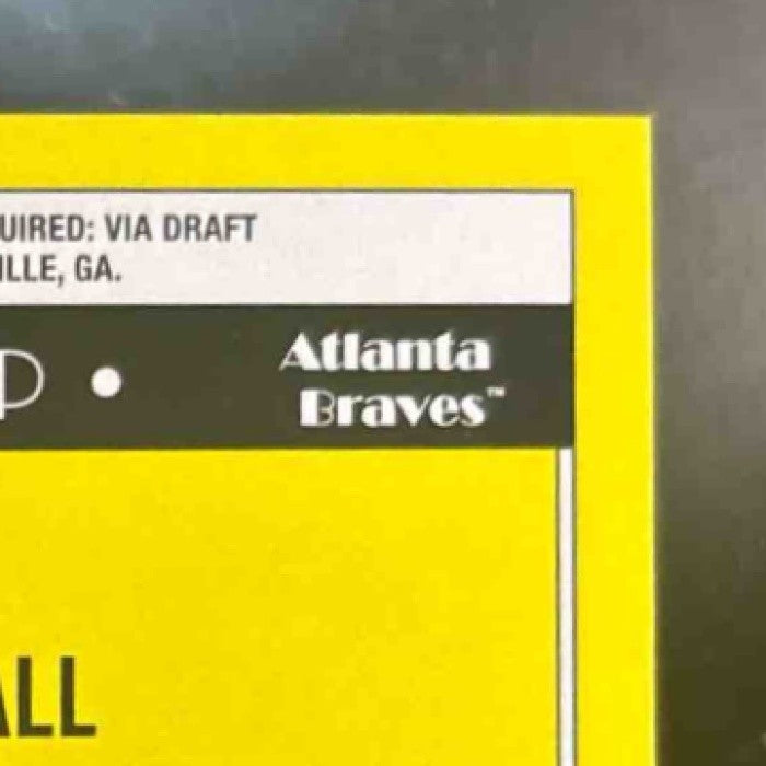 2025 Topps Hurston Waldrep 1990 Baseball Auto Series 1 #90A-HW RC Atlanta Braves - Sports Cards