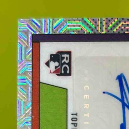 2025 Topps Jace Jung 1990 Baseball Chrome Silver Pack Auto RC Detroit Tigers - Sports Cards