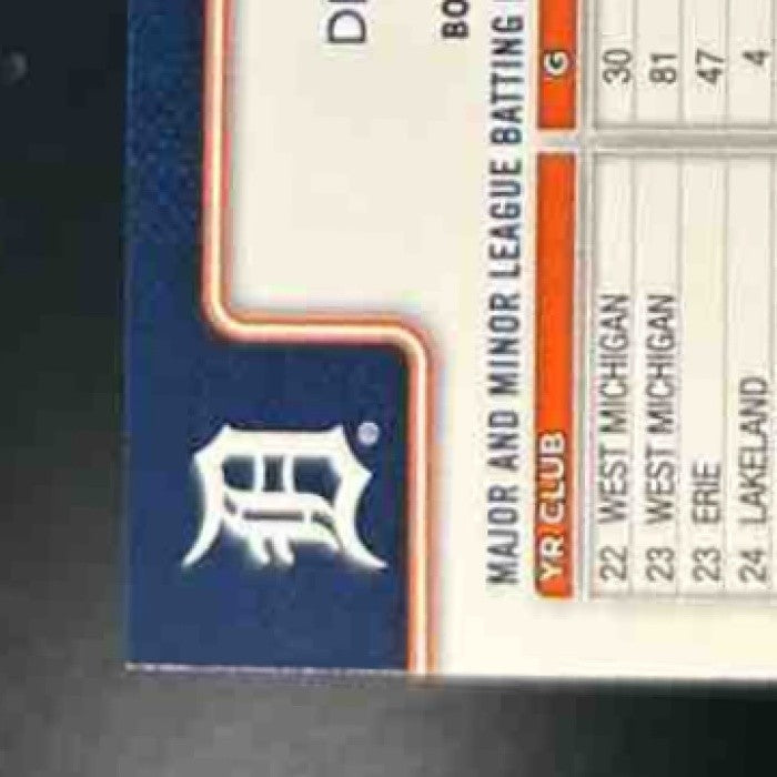 2025 Topps Jace Jung Team Color Border Variation #80 RC Detroit Tigers - Sports Cards