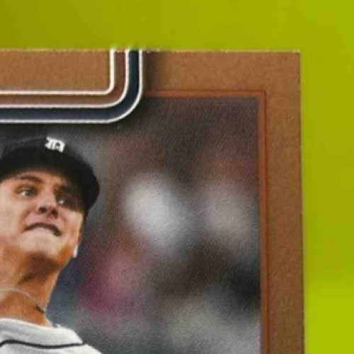2025 Topps Jackson Jobe Gold 451/2025 #490 RC Detroit Tigers Rookie Card - Sports Cards