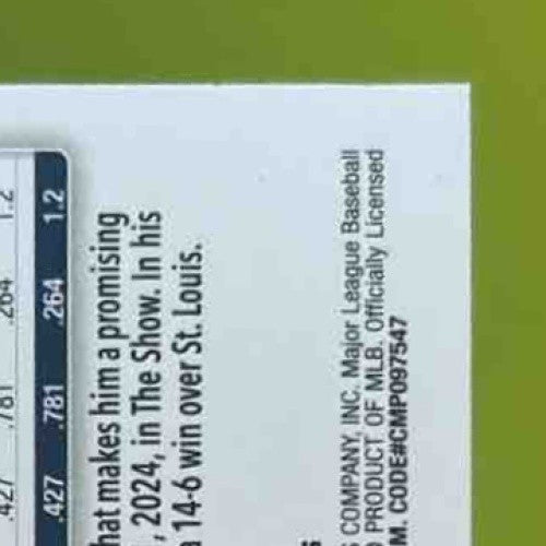 2025 Topps James Wood #181 RC Washington Nationals - Sports Cards